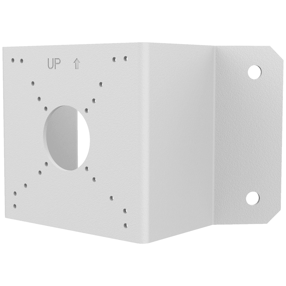 Suporte de Canto UNIVIEW UV-TR-UC08-C (Câmaras Bullet/Dome - 116 x 127 x 137 mm - Branco)