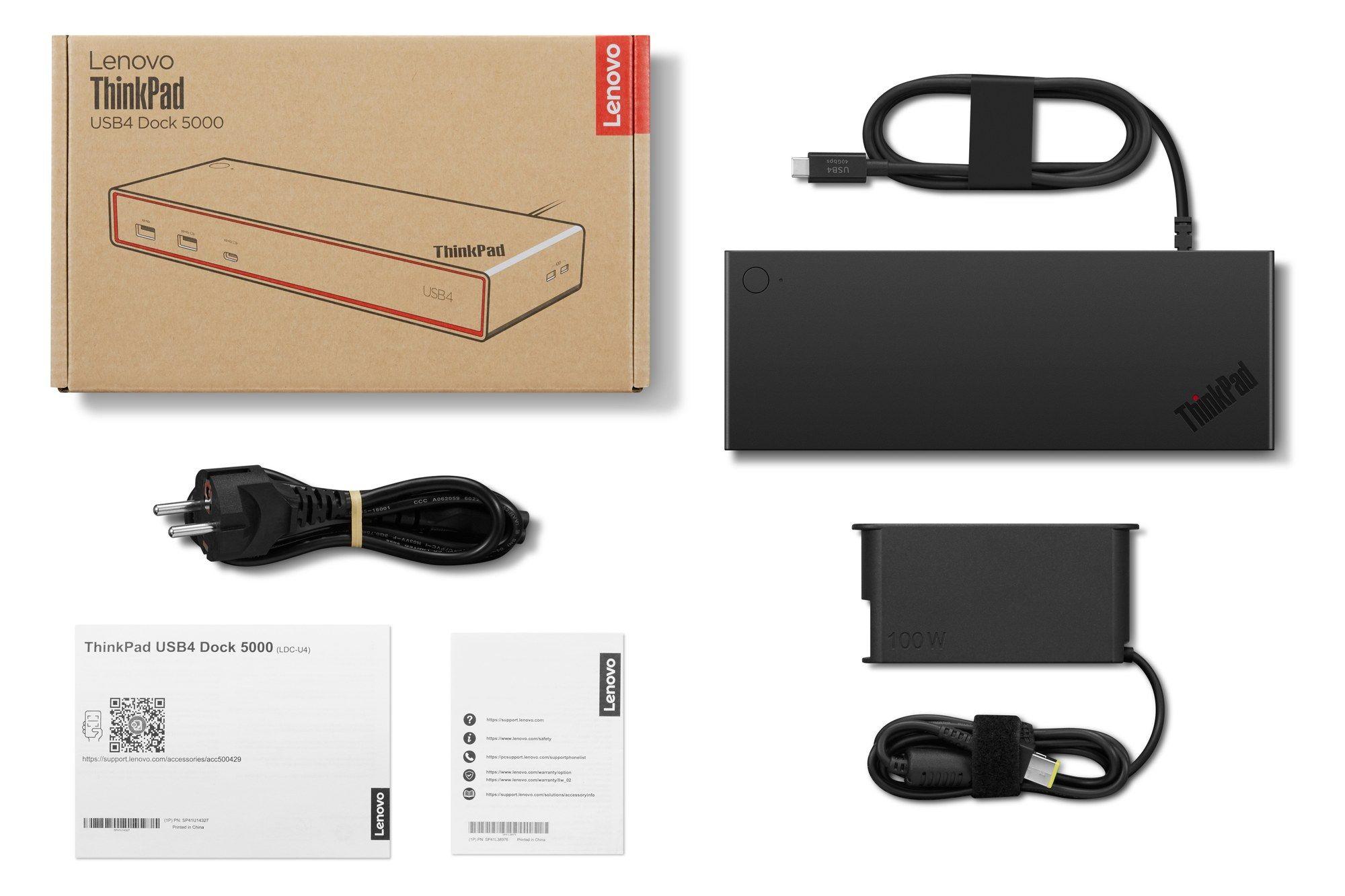 Estação de Ancoragem LENOVO ThinkPad USB4 Dock 5000 (Windows 11 - Preto) — miniatura 11