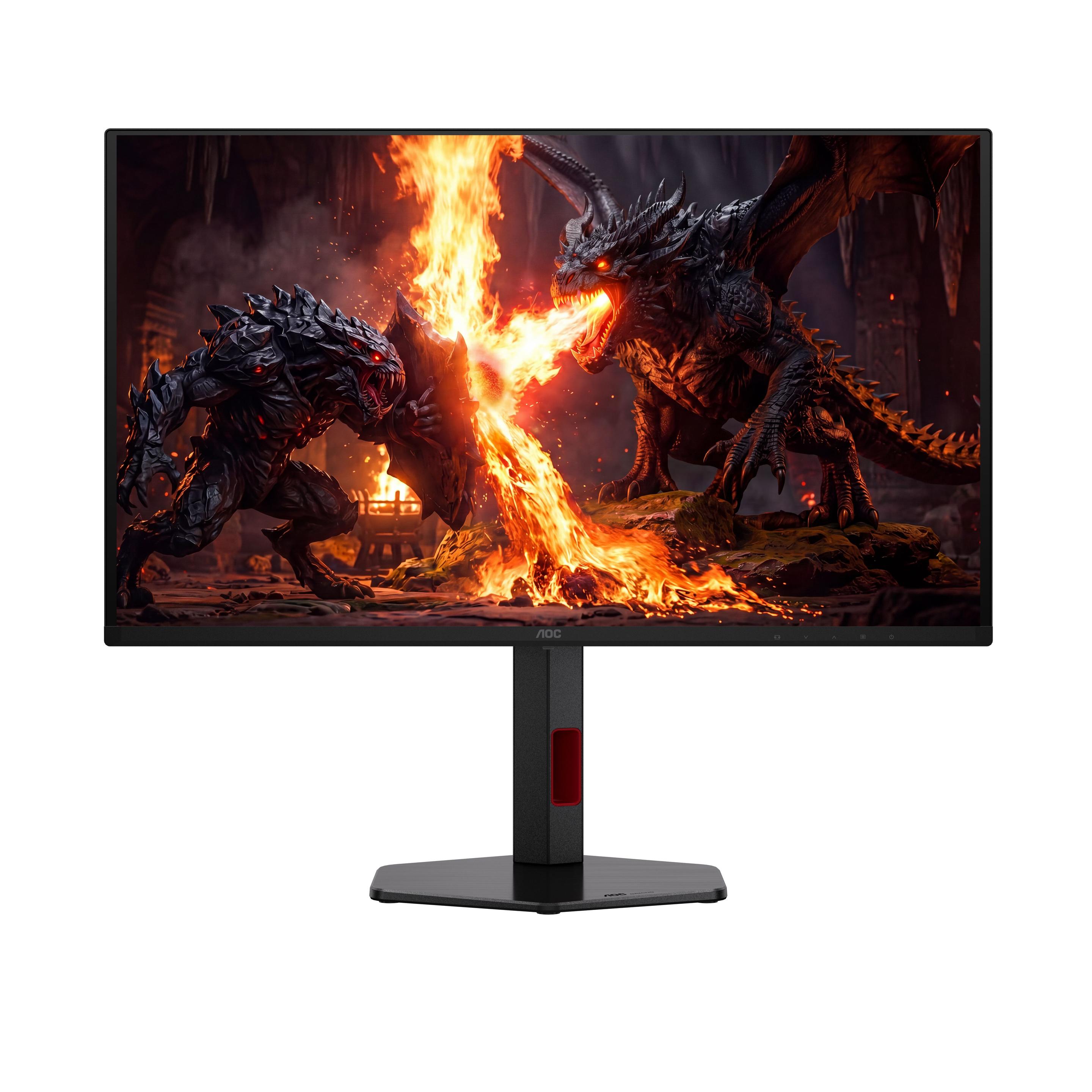 Monitor AOC Q27G4ZDR (26,5" - OLED - 240 Hz - Preto/Vermelho) — miniatura 5