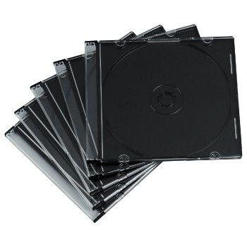 Caixas Slim para CD HAMA 00051269 (Transparente com fundo preto) — miniatura 2