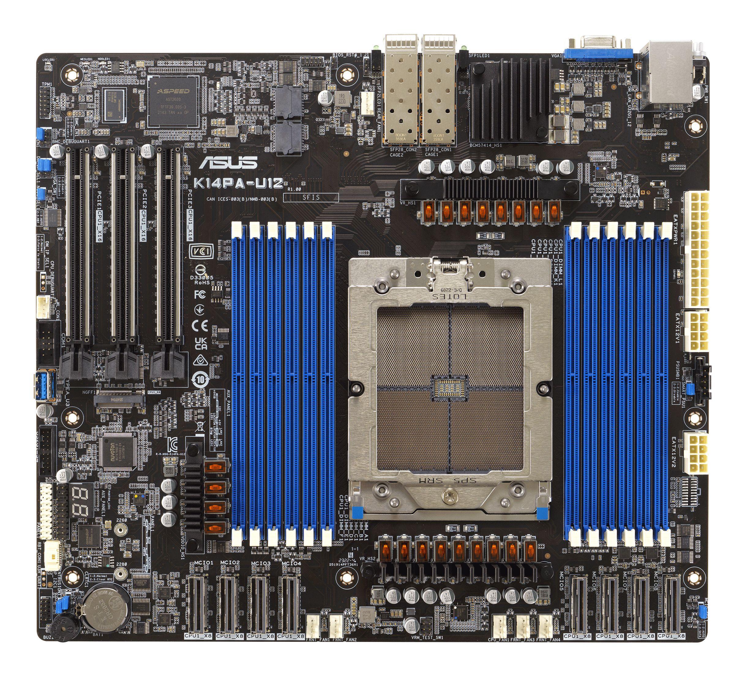Motherboard ASUS K14PA-U12/ASMB11 (SP5 - AMD EPYC 9004 - SSI CEB)