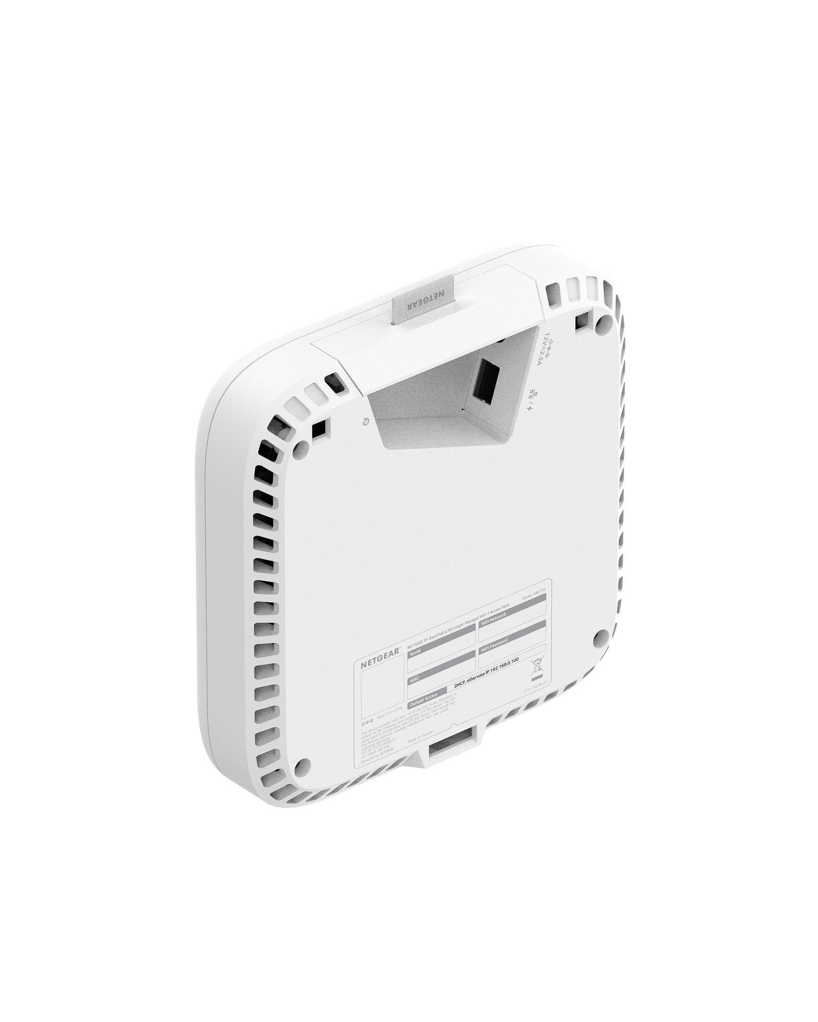 Ponto de Acesso NETGEAR WBE718-111EUS (9400 Mbit/s - 2,4 GHz, 5 GHz e 6 GHz - 10/100/1000/2500Base-T - Branco) — miniatura 16