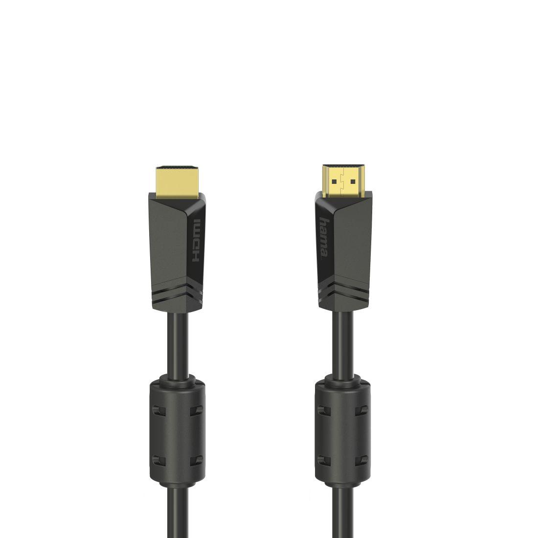 Cabo HDMI HAMA 00205009 (10 m - HDMI Type A - Preto)