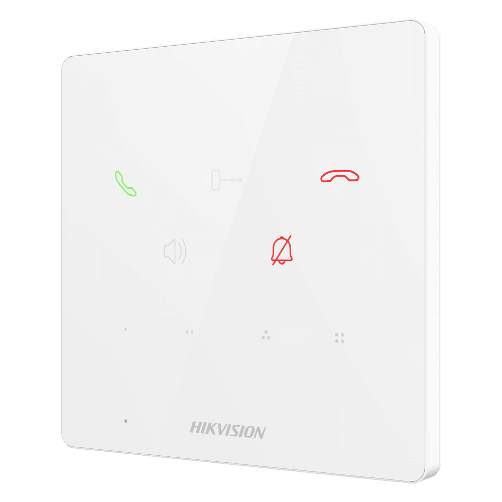 Monitor de Videoporteiro HIKVISION DS-KH6000-E1/White (Áudio bidirecional - TCP/IP e SIP - Branco)