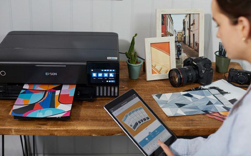 Impressora Multifunções EPSON EcoTank ET-8550 (A3 - Impressão a cores - WiFi / Bluetooth - Preto) — miniatura 32