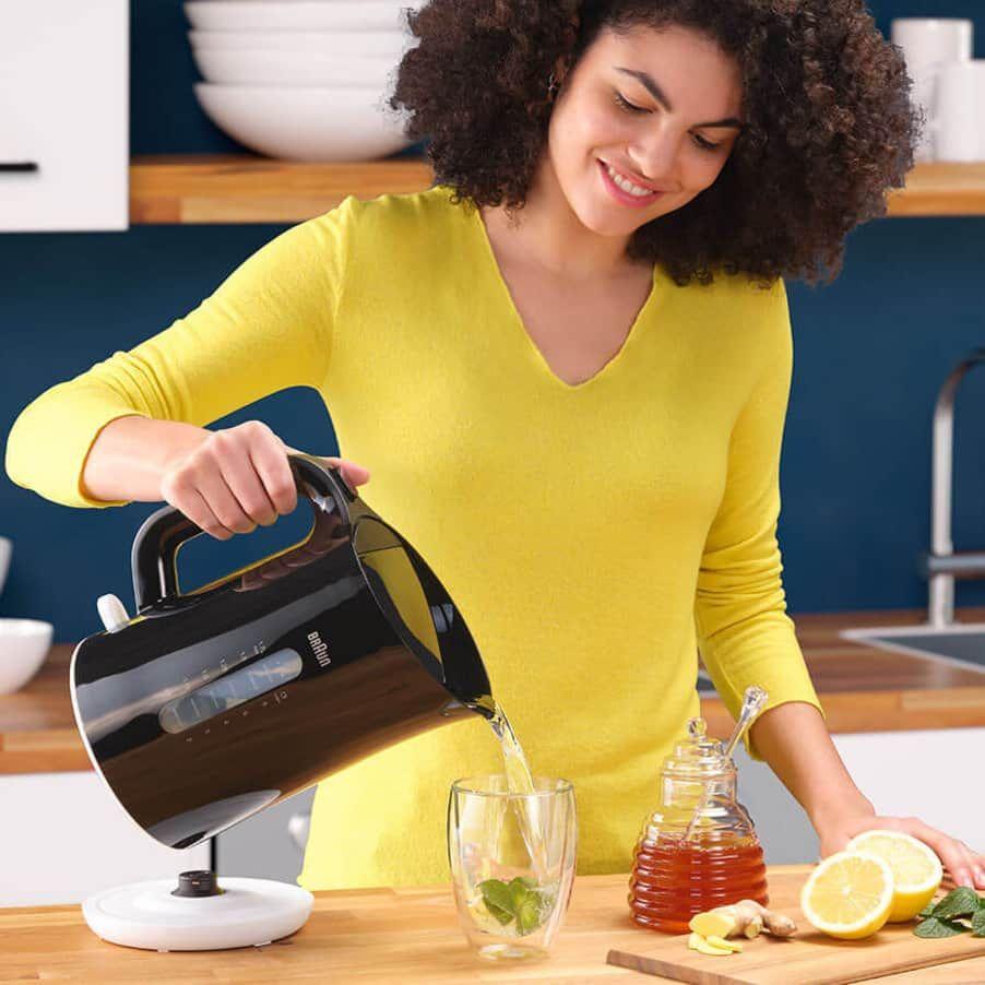 Jarro Elétrico BRAUN WK1100BK (2200 W - 1,7 l - Plástico - Preto), miniatura 4