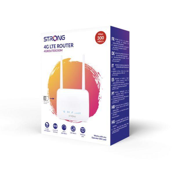 Router 4G STRONG 4GROUTER350M (300 Mbit/s - 2,4 GHz - Fast Ethernet - Branco) — miniatura 5