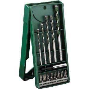 Conjunto de Brocas e Pontas BOSCH Mini X-Line 2607017161 (14 Peças)