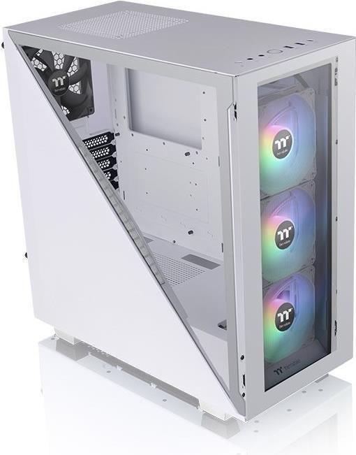 Caixa PC THERMALTAKE Divider 300 TG Snow ARGB (ATX, micro ATX, Mini-ITX - PS/2 - Midi Tower - Branco)