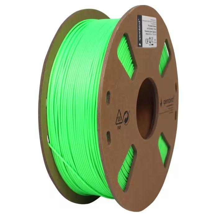 Filamento para Impressão 3D GEMBIRD 3DP-PLA1.75-01-FG (Verde Fluorescente) — miniatura 2