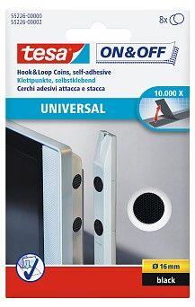 Pontos de Velcro Autocolantes TESA On & Off (16 mm - Preto), miniatura 2
