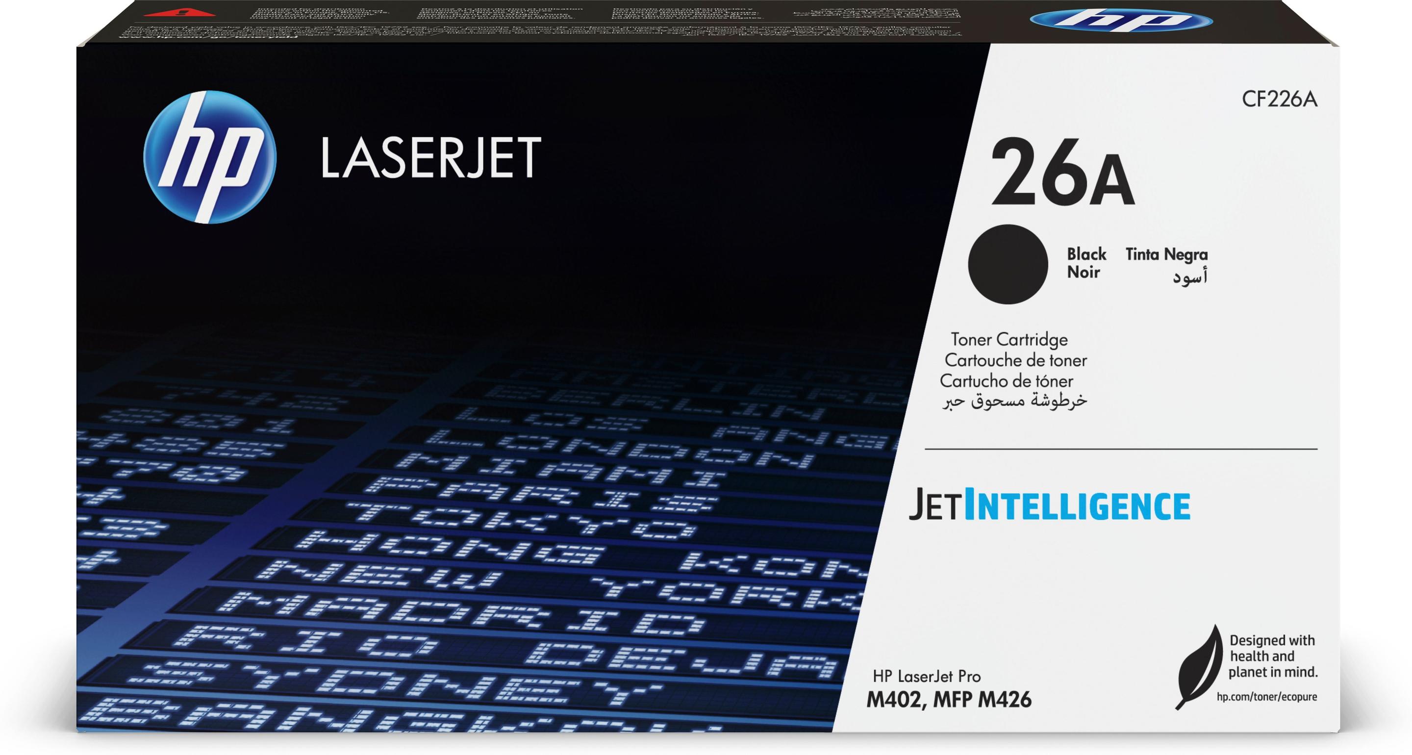 Toner HP 26A CF226A (3100 páginas - Preto)