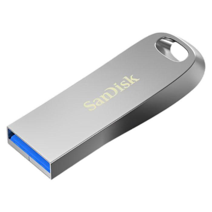 Pen USB SANDISK Ultra Luxe SDCZ74-032G-G46 (Sem tampa - USB Tipo A - USB 3.2 Gen 1 - Prateado), miniatura 2