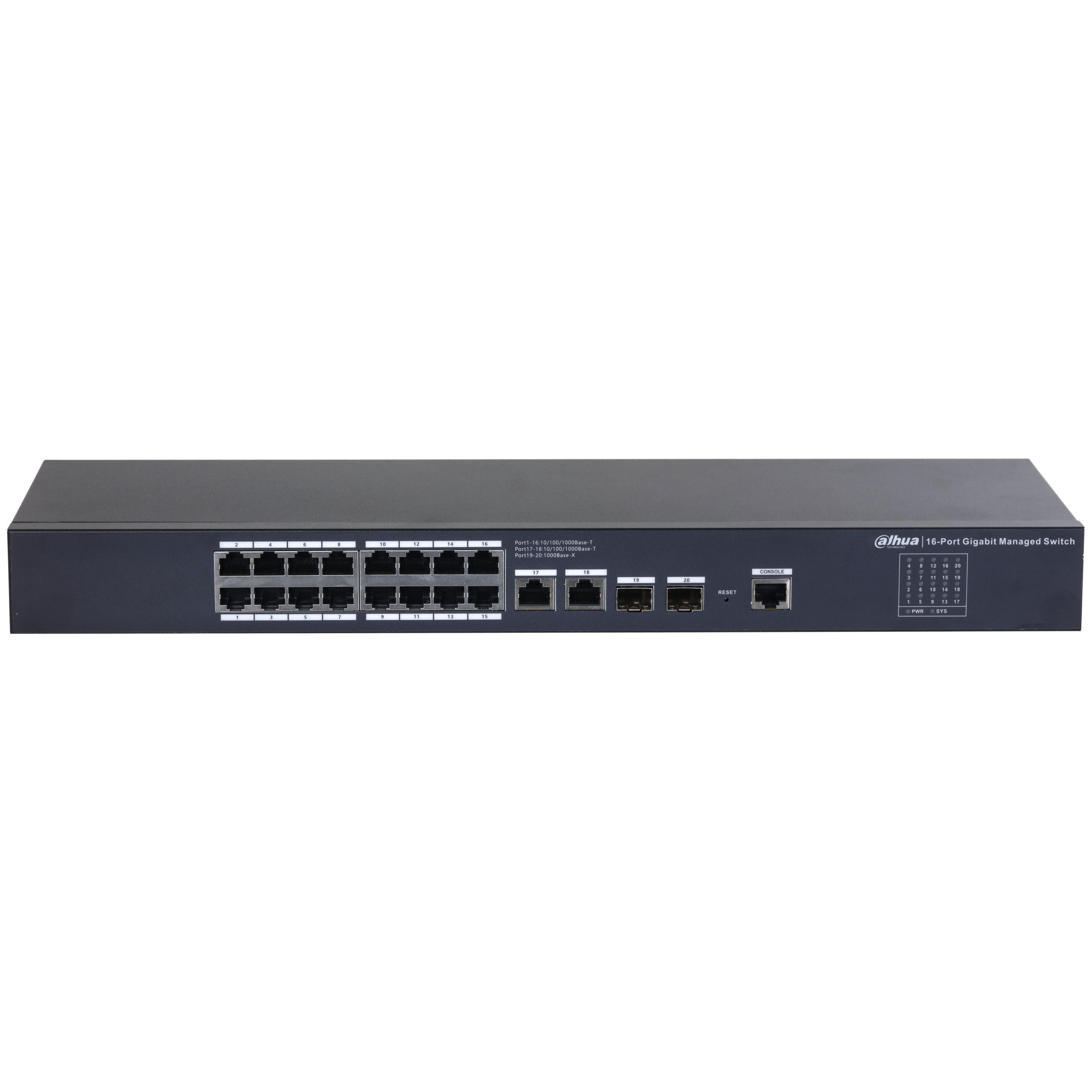 Switch DAHUA DH-SG4020 (Gigabit Ethernet - 4,1 MB - 56 Gbit/s - Preto), miniatura 2