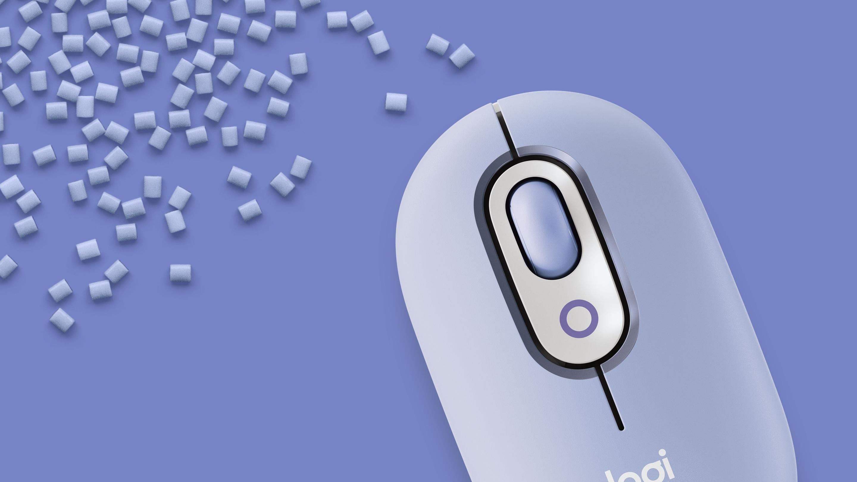 Rato LOGITECH POP Mouse (Ambidestro - 4000 DPI - Ótico - Lilás) — miniatura 6
