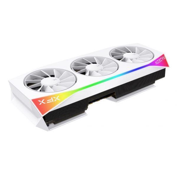 Placa Gráfica XFX Radeon RX 9070 XT Mercury Gaming RGB OC X3 (Radeon RX 9070 XT - 20 Gbit/s - 16 GB - Branco), miniatura 4