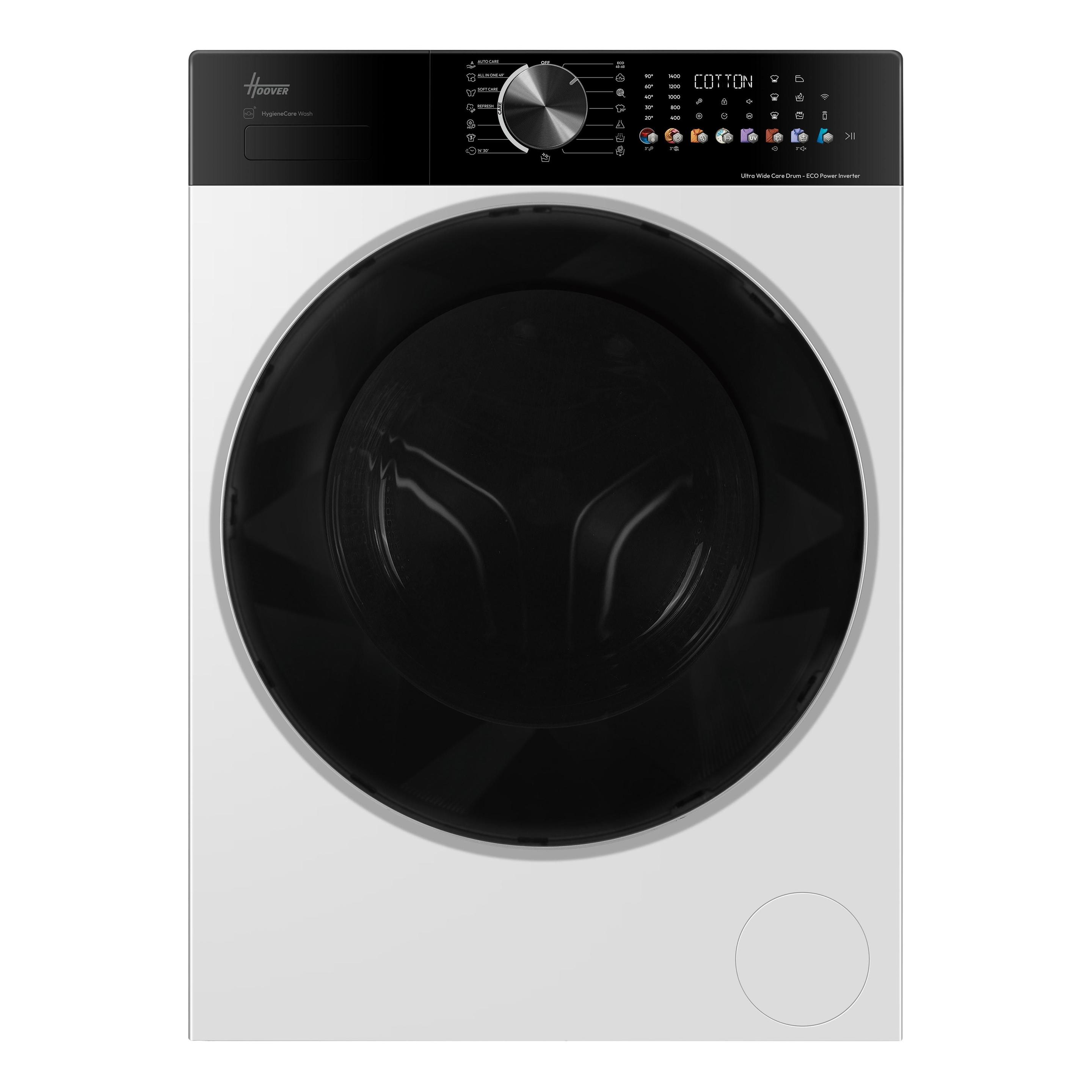 Máquina de Lavar Roupa Independente HOOVER H5W410BL10UHS (1400 RPM - B - A - Branco)