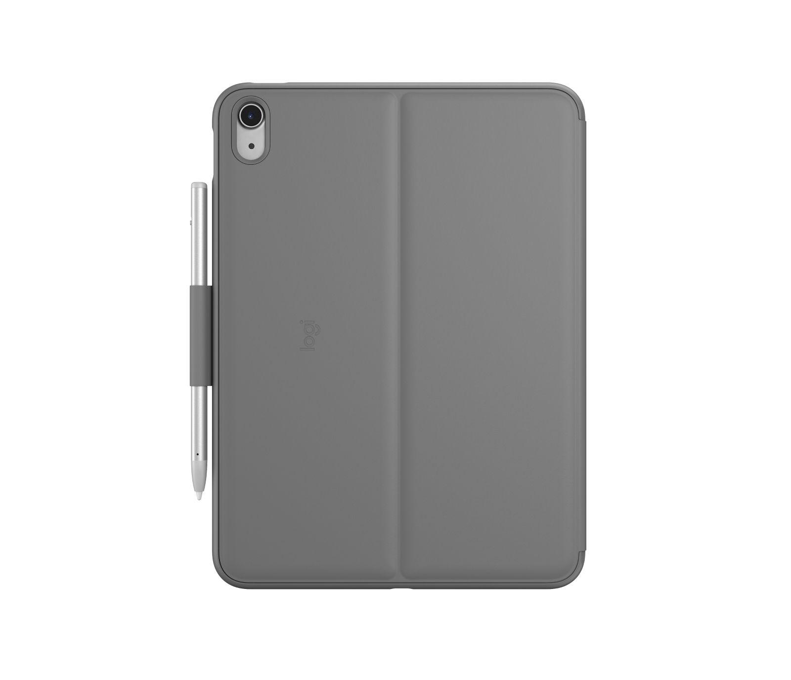 Teclado LOGITECH Slim Folio iPad 10.ª Geração (Estados Unidos - Bluetooth - Sem fios - Cinzento) — miniatura 4