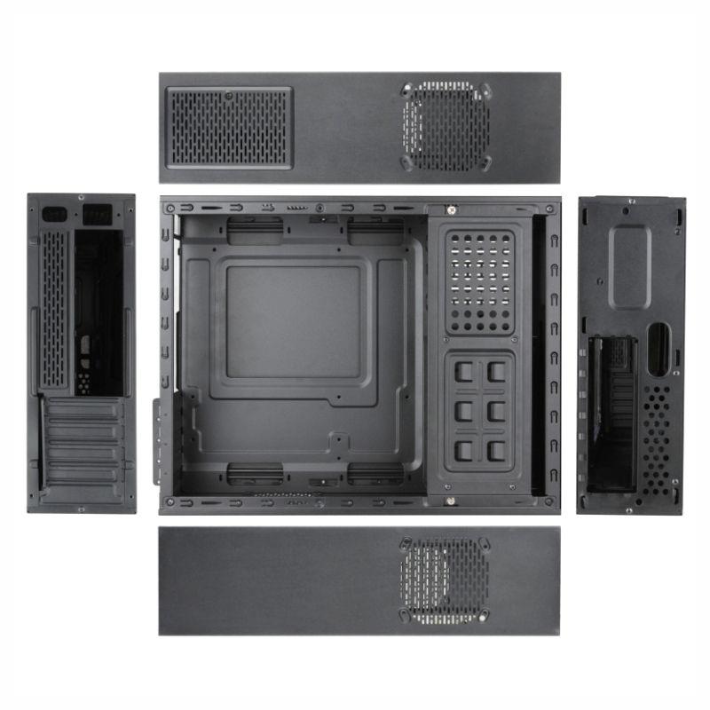 Caixa PC TOOQ TQC-3005U3 (micro ATX, Mini-ITX - SFX - 500 W - Preto) — miniatura 4