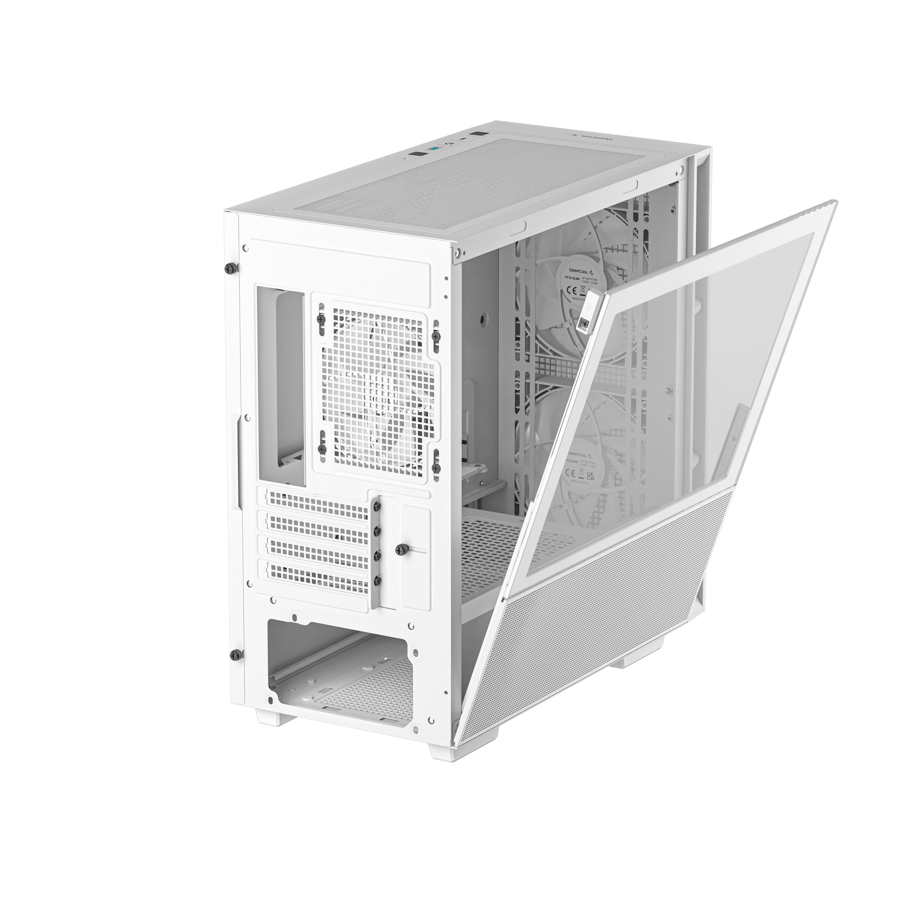 Caixa PC DEEPCOOL CH360 ARGB (Micro-ATX, Mini-ITX - ATX, PS2 - micro ATX, Mini-ITX - Branco) — miniatura 7