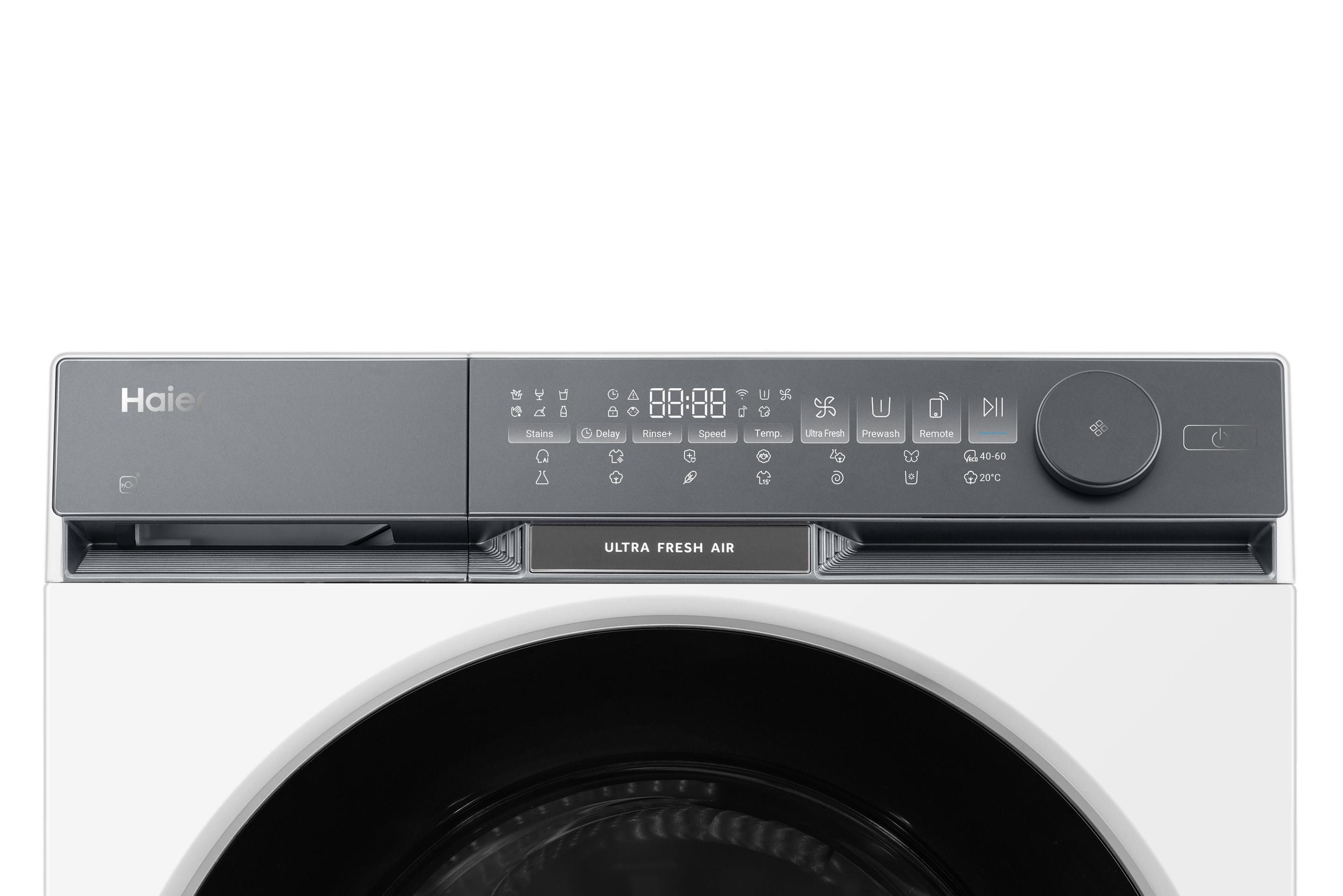 Máquina de Lavar Roupa Independente HAIER HW100BD14387US (1400 RPM - B - A - Branco) — miniatura 7