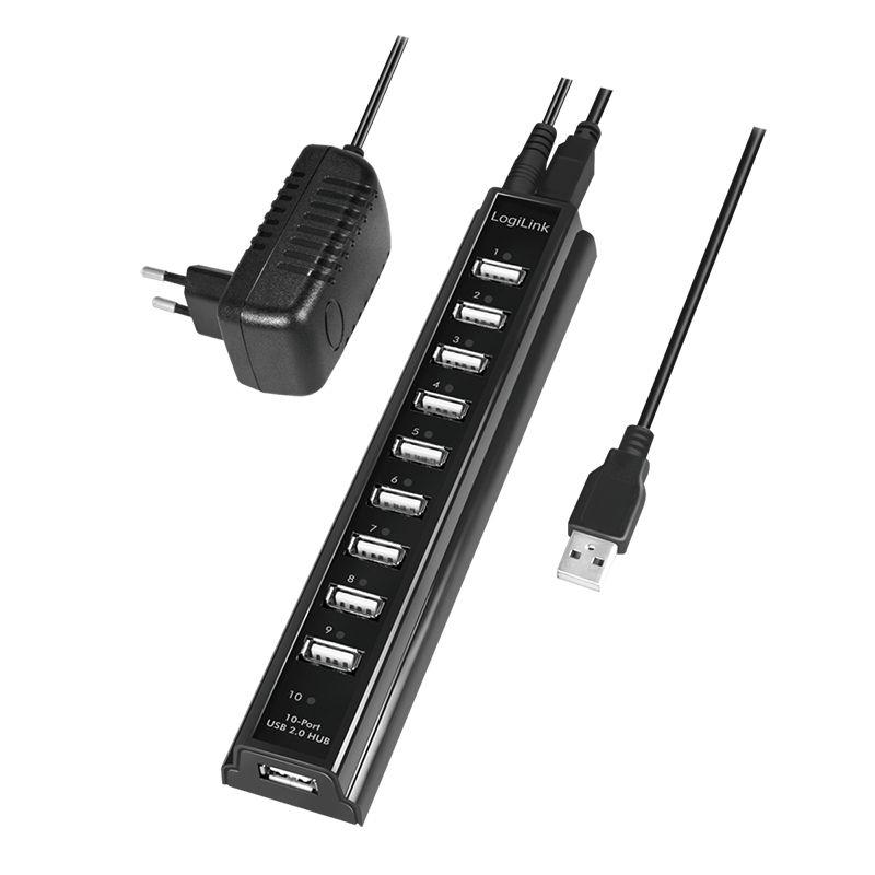 Hub USB 2.0 LOGILINK UA0096 (Preto) — miniatura 6