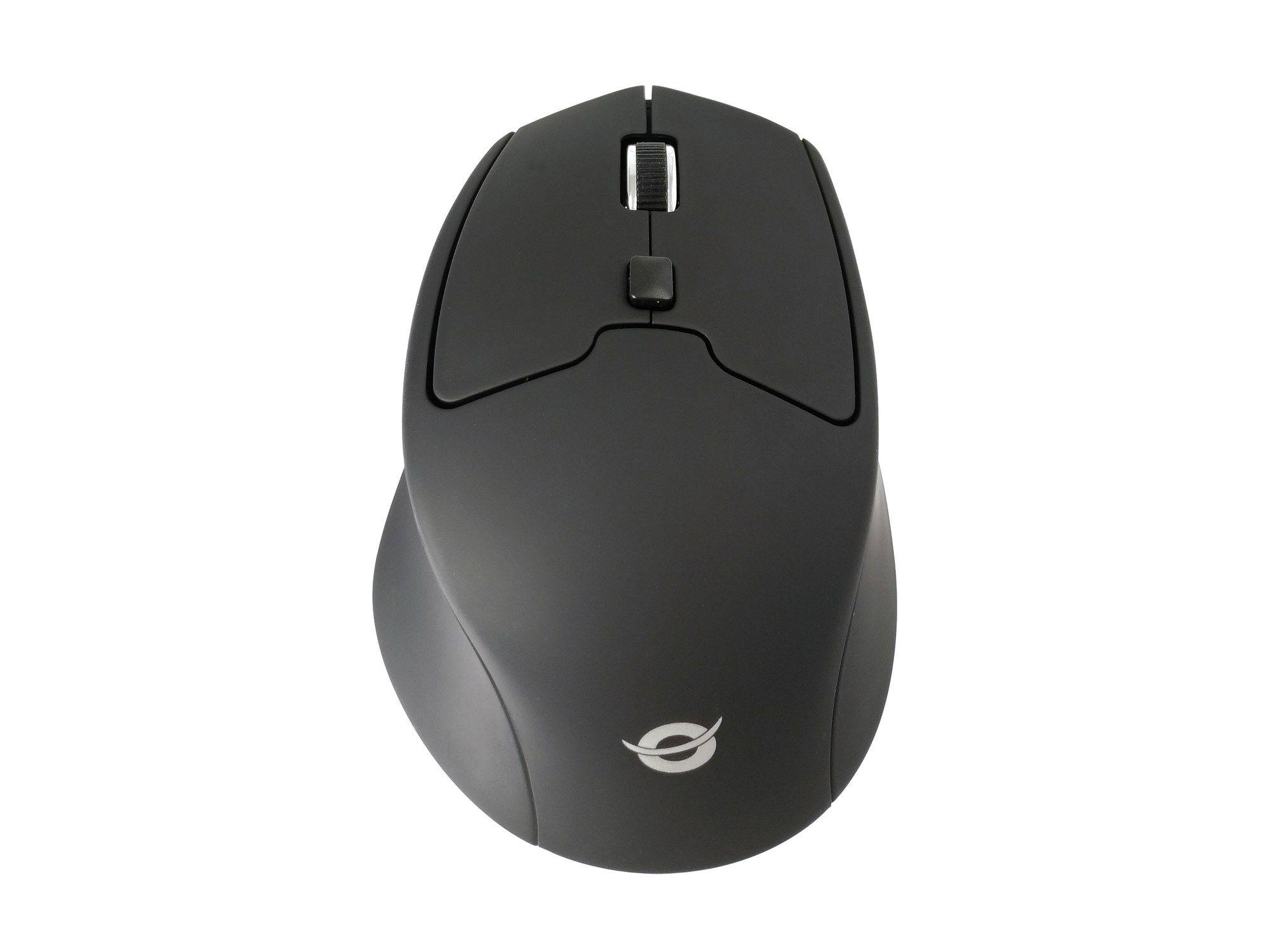 Rato CONCEPTRONIC LORCAN02B (Mão direita - 1600 DPI - Ótico - Preto)