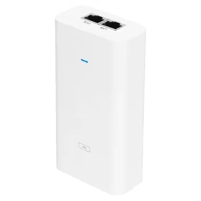 Injetor PoE UBIQUITI POE-54V-80W (Gigabit Ethernet - 10/100/1000 Mbit/s - Branco), miniatura 2