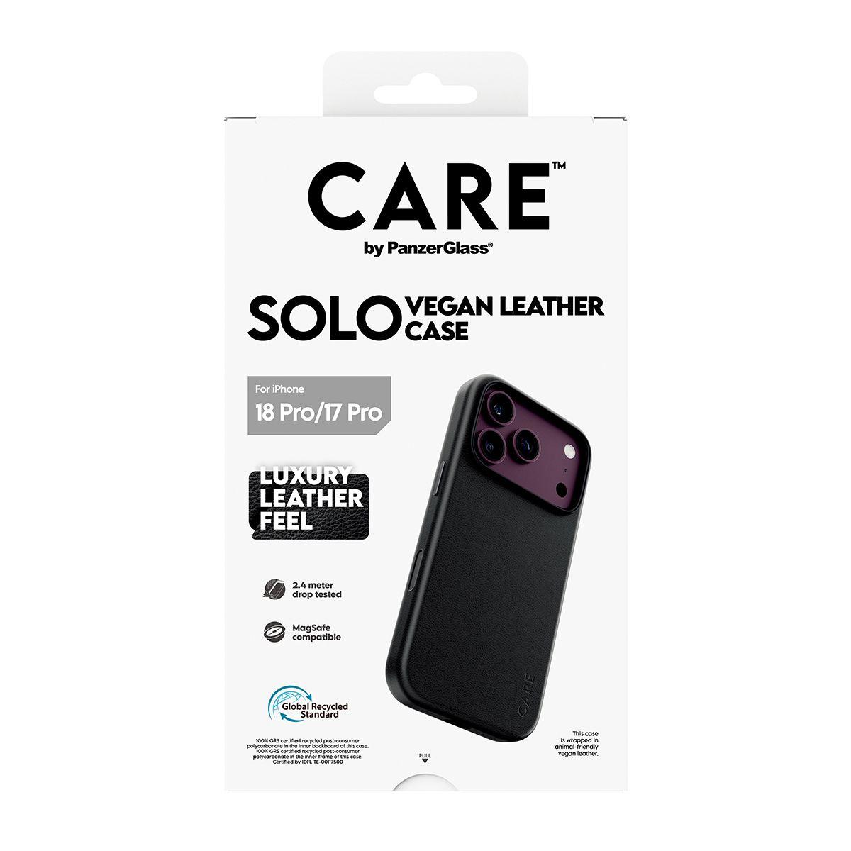 Capa PANZERGLASS CARE by Solo para iPhone 18 Pro/17 Pro (MagSafe - Preto), miniatura 3