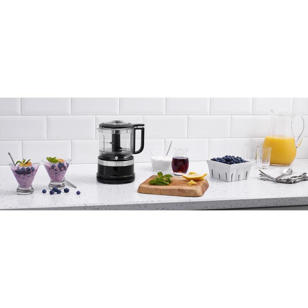 Mini Picadora KITCHENAID 5KFC3516EOB (240 W - 0,83 l - Plástico - Preto e Inox) — miniatura 5