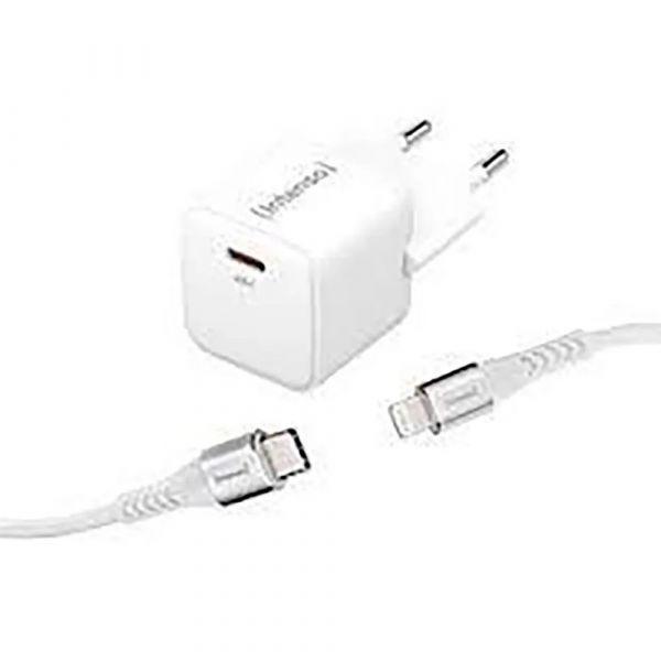 Carregador de Parede INTENSO GaN W30C (30 W - Branco), miniatura 2