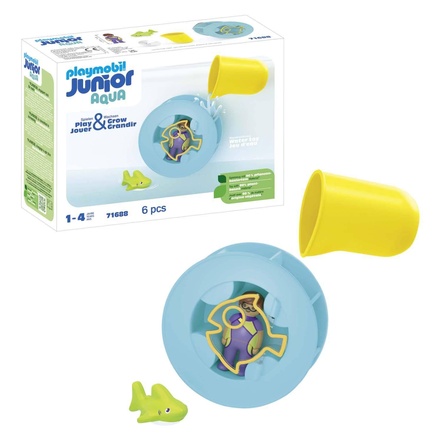 Roda de Água PLAYMOBIL Junior Aqua 71688 (1 ano - Multicor), miniatura 3