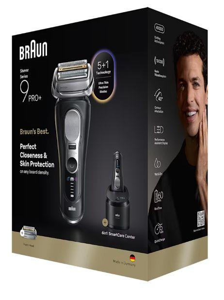 Máquina de Barbear BRAUN Series 9 9660cc (Aço inoxidável - Preto e Prateado), miniatura 3
