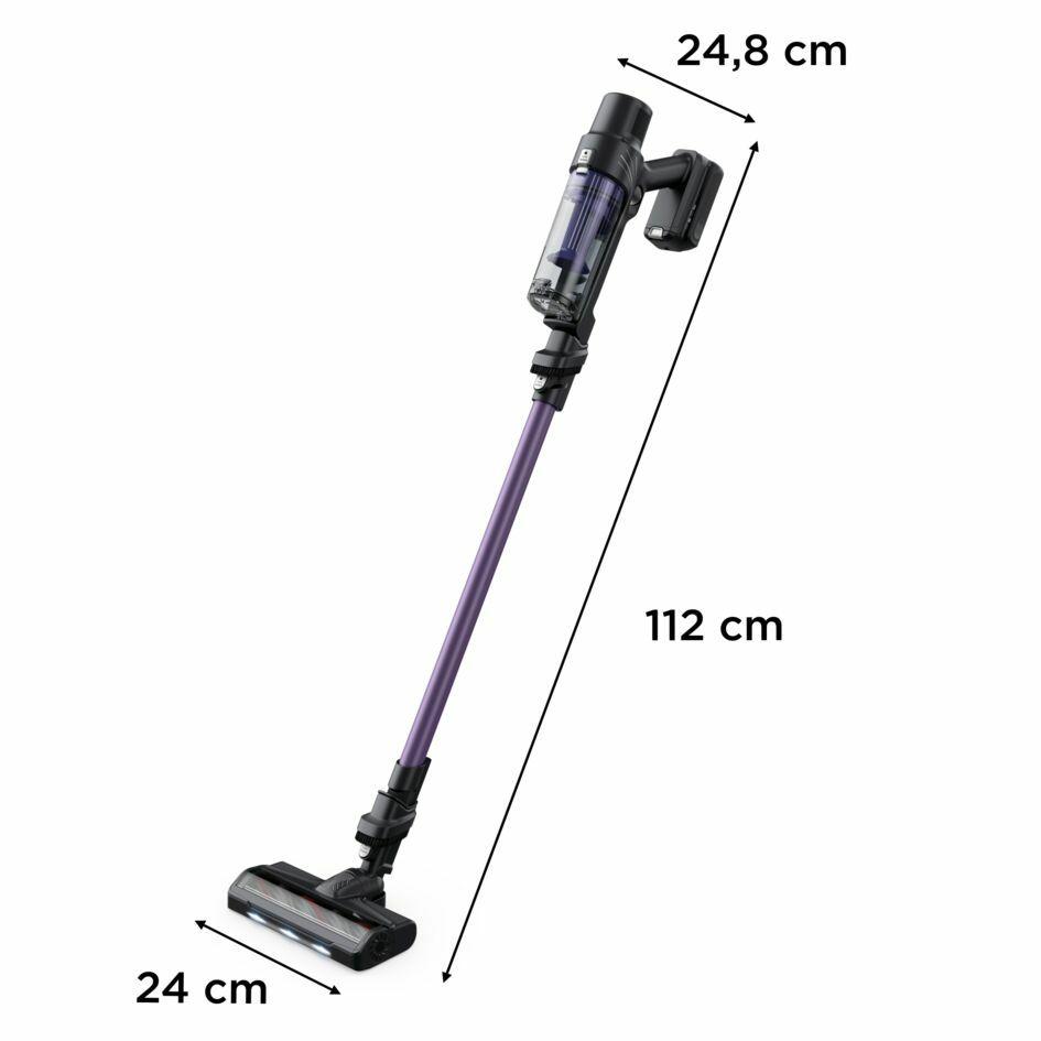 Aspirador Vertical 2 em 1 ROWENTA X-PERT 7.60 RH6A31WO (Altura 112 cm - Preto e Roxo), miniatura 2