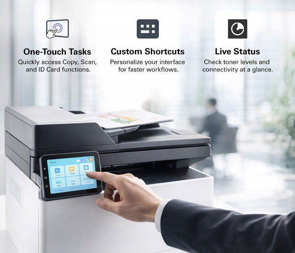 Impressora Laser a Cores Multifuncional G&G GM2010CDW (Laser a cores) — miniatura 4