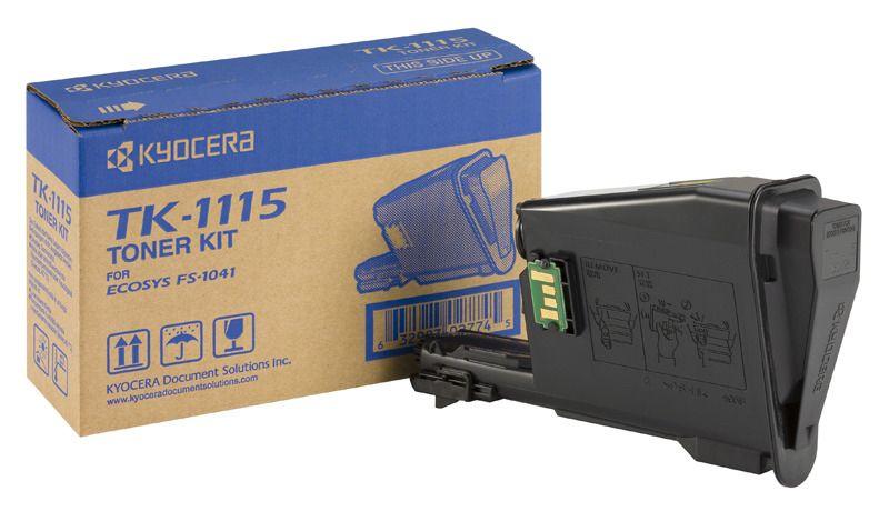 Toner KYOCERA TK-1115 (1600 páginas - Preto)