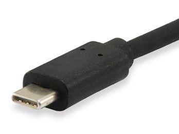 Cabo USB-C para DisplayPort EQUIP 133467 (1,8 m - USB Type-C macho, forma reta - DisplayPort macho, forma reta - Preto), miniatura 2