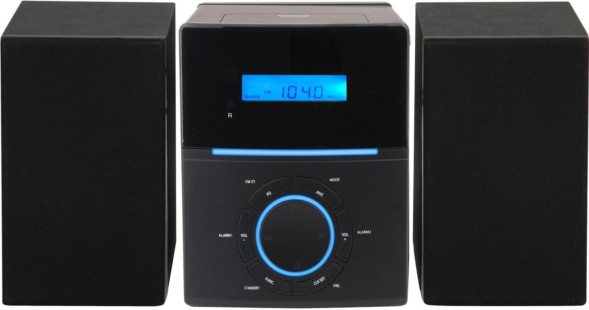 Micro Sistema de Áudio DENVER MCA-240 (40 W - Preto)