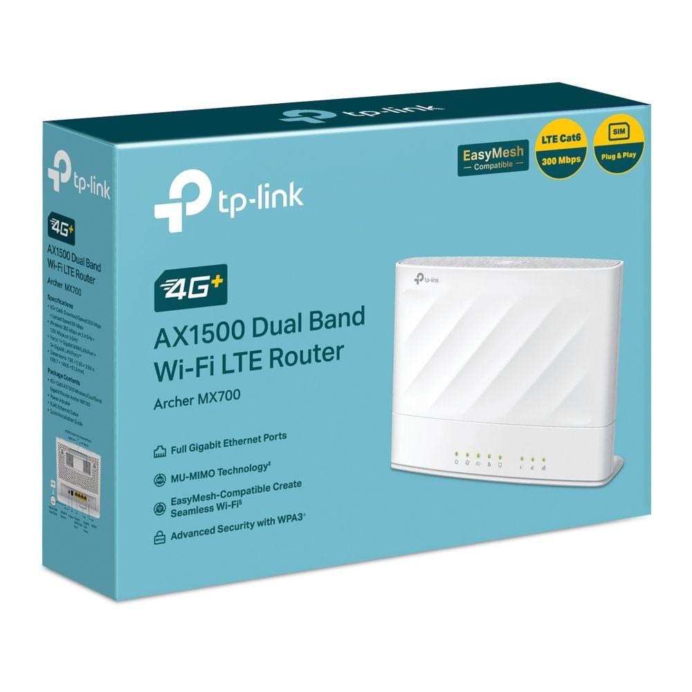 Router TP-LINK Archer MX700 (Wi-Fi 6 - 1201 Mbit/s - Dual-band - Branco) — miniatura 8