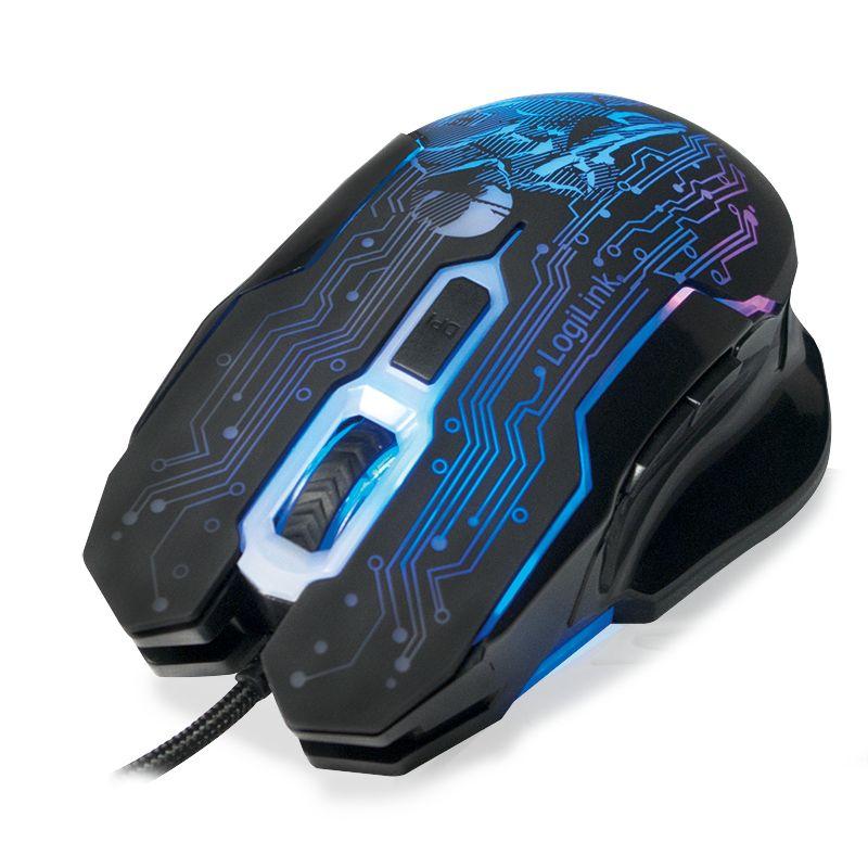 Rato LOGILINK ID0137 (Ambidestro - 2400 DPI - Ótico - Preto), miniatura 3