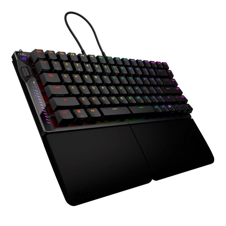 Teclado ASUS ROG Falcata (US - Switch magnético-mecânico - 75% - Preto) — miniatura 4
