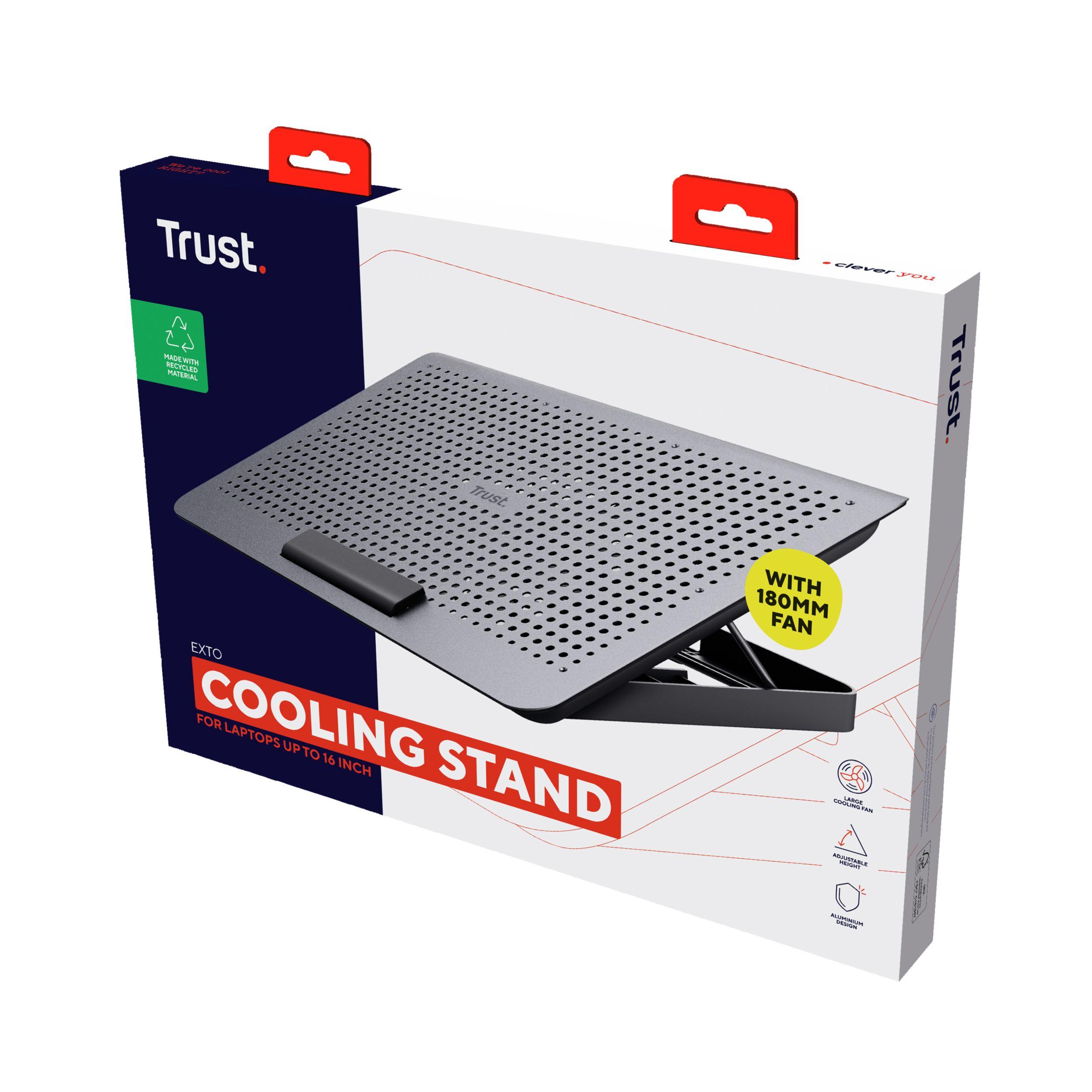 Base de Refrigeração TRUST Exto (16" - Ventoinha 18 cm - Cinzento) — miniatura 5