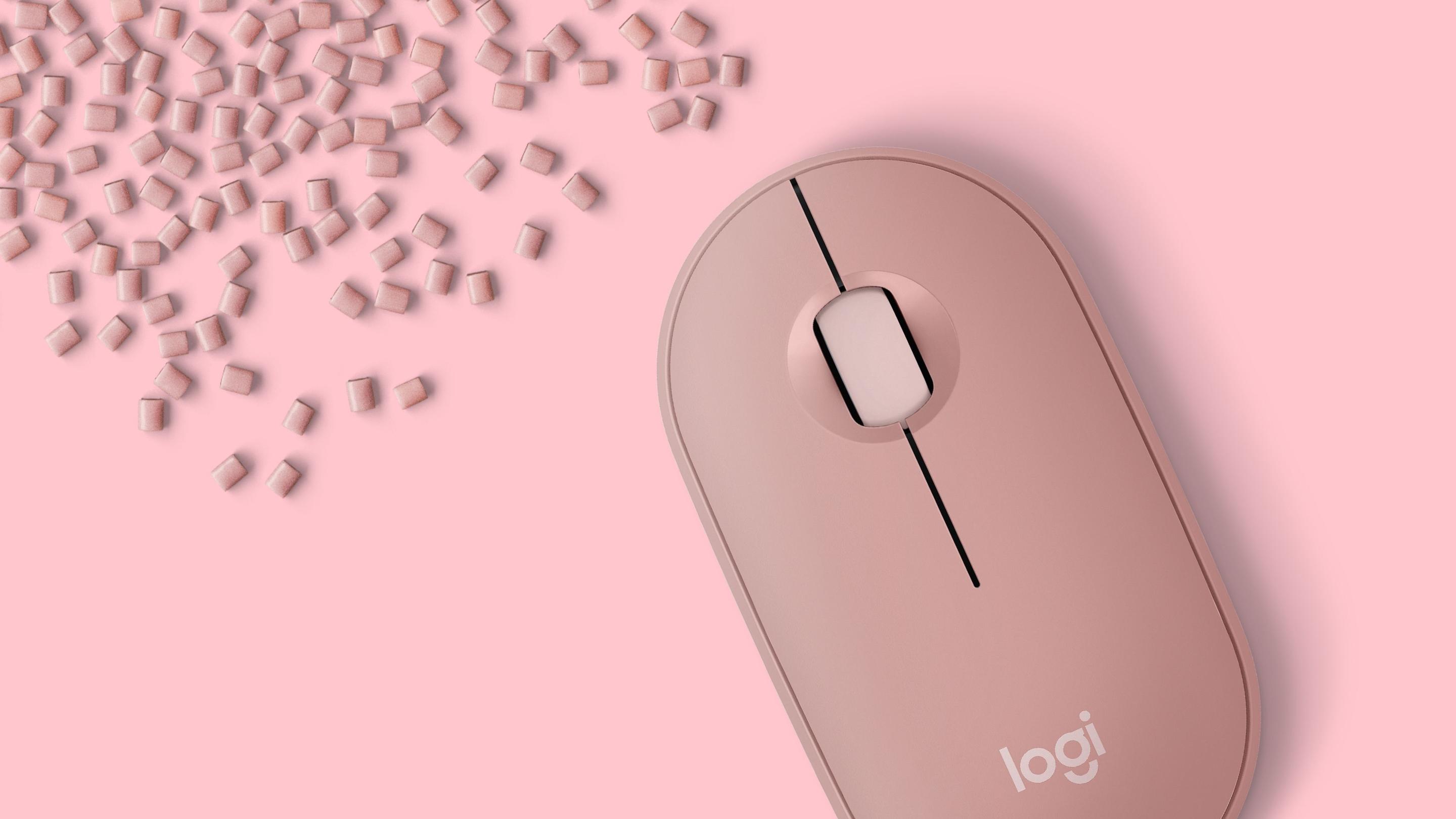Rato LOGITECH Pebble 2 M350s (Ambidestro - 4000 DPI - Ótico - Rosa) — miniatura 6
