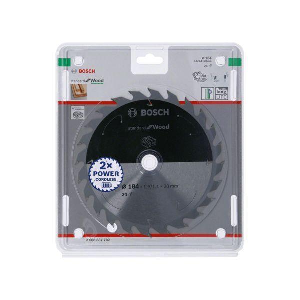 Disco de Serra Circular BOSCH 2608837702 (Madeira dura, madeira macia) — miniatura 2