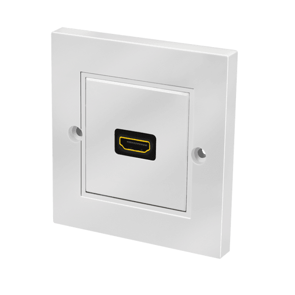 Tomada de Parede HDMI LOGILINK AH0017 (HDMI High Speed com Ethernet - HDMI-A fêmea/fêmea - Branco), miniatura 2