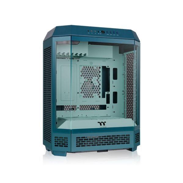 Caixa PC THERMALTAKE The Tower 600 (Mini-ITX, ATX, micro ATX - PS2 - Midi Tower - Verde-petróleo) — miniatura 3