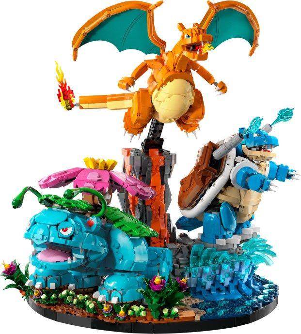 LEGO 72153 Pokémon Venusaur, Charizard and Blastoise (18+ anos - 6838 peças)
