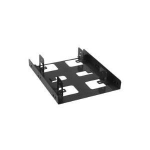 Adaptador de Baía SHARKOON para 2 SSD de 2,5" (Baía de 3,5" - Preto)