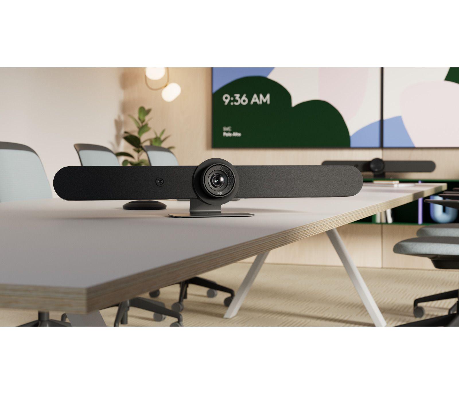 Sistema de Videoconferência LOGITECH Rally Bar (8 W - Bluetooth - Grafite) — miniatura 4