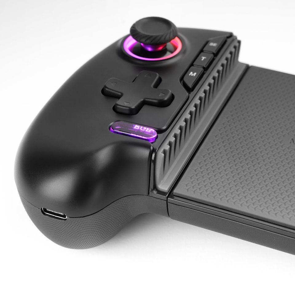 Comando MARS GAMING MGPXPRO (PlayStation/Nintendo Switch - USB Type-A para USB Type-C - Com fios e sem fios - Preto) — miniatura 4
